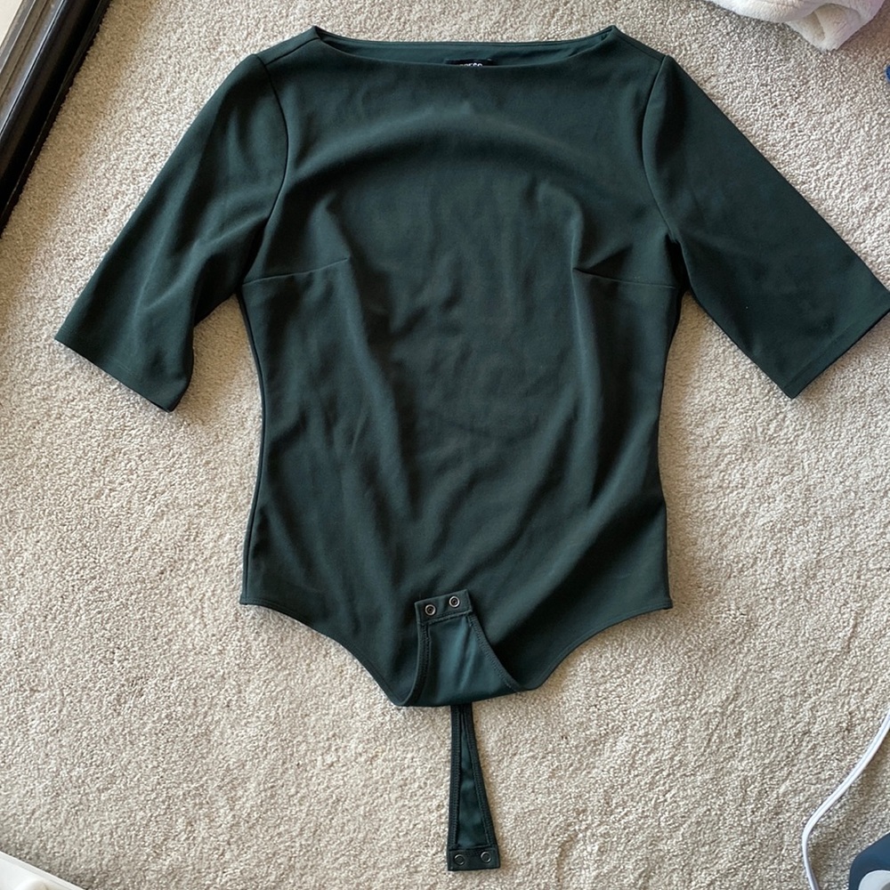 Express Emerald Green Bodysuit